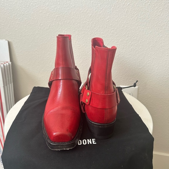 Re/Done Short Cavalry Boot - Picture 5 of 7